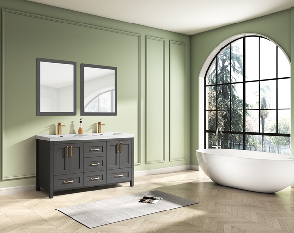 bathroom cabinet of Bristol-60D 72D